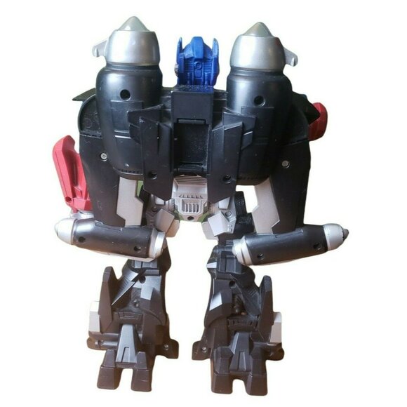 Transformers Hasbro Mega Power Bots Optimus Prime Kids Toy Talks Lights Up 2008 - Picture 3 of 9